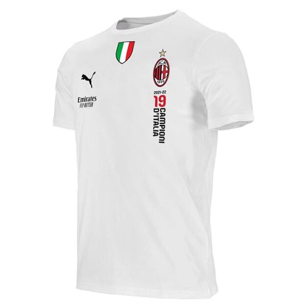Camiseta AC Milan 19 Campion Italia 2022 2023 Blanco